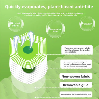 WellNest Mosquito Repellent Patches — Plant-Powered, DEET-Free