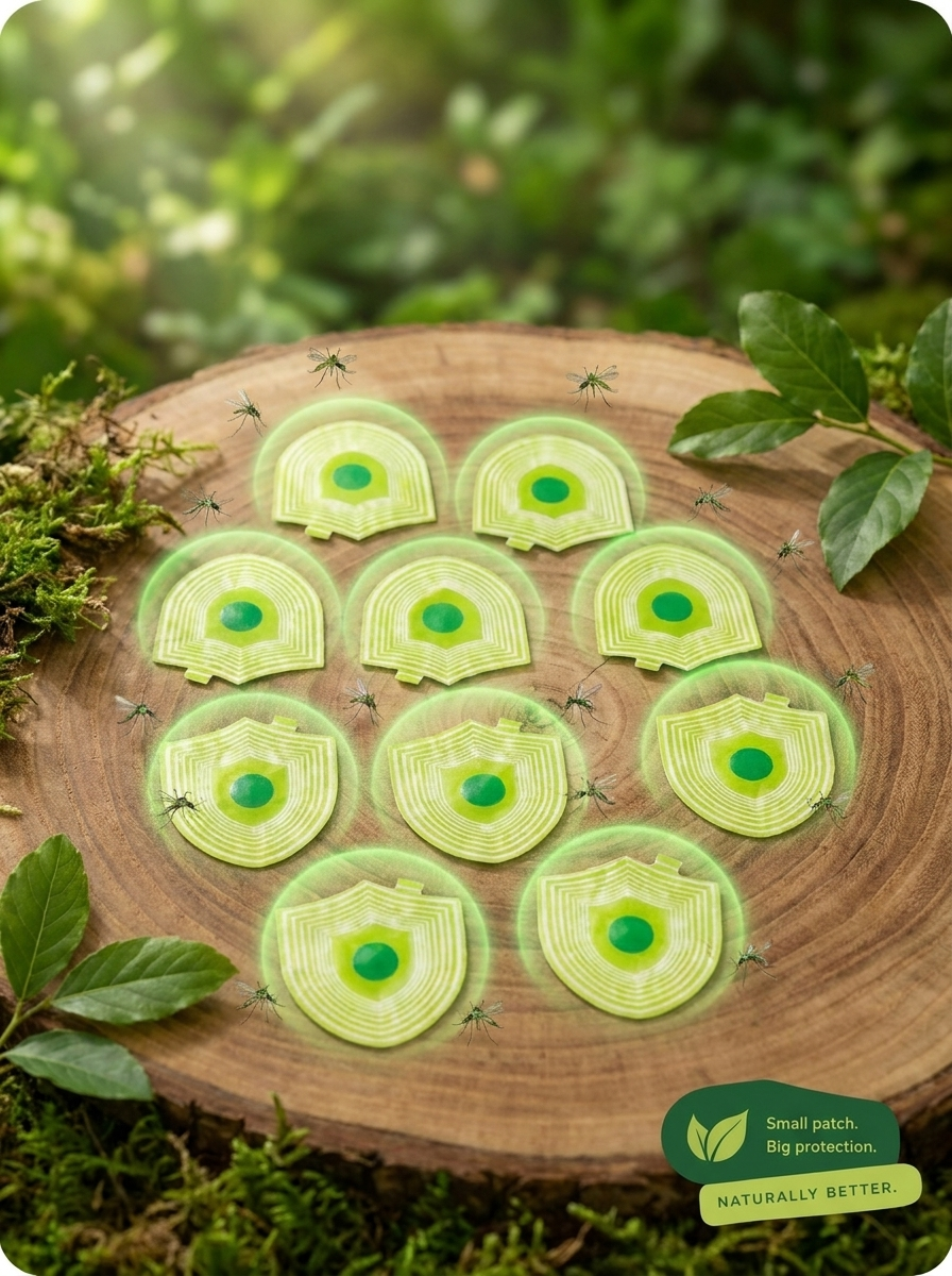 WellNest Mosquito Repellent Patches — Plant-Powered, DEET-Free