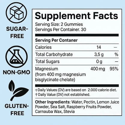 WELLNEST Magnesium Bisglycinate Gummies